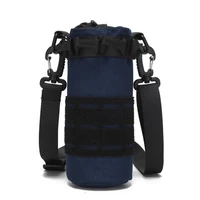 outdoor hunting water bottle bag molle system nylon material multifunction tactical water cup cover high capacity