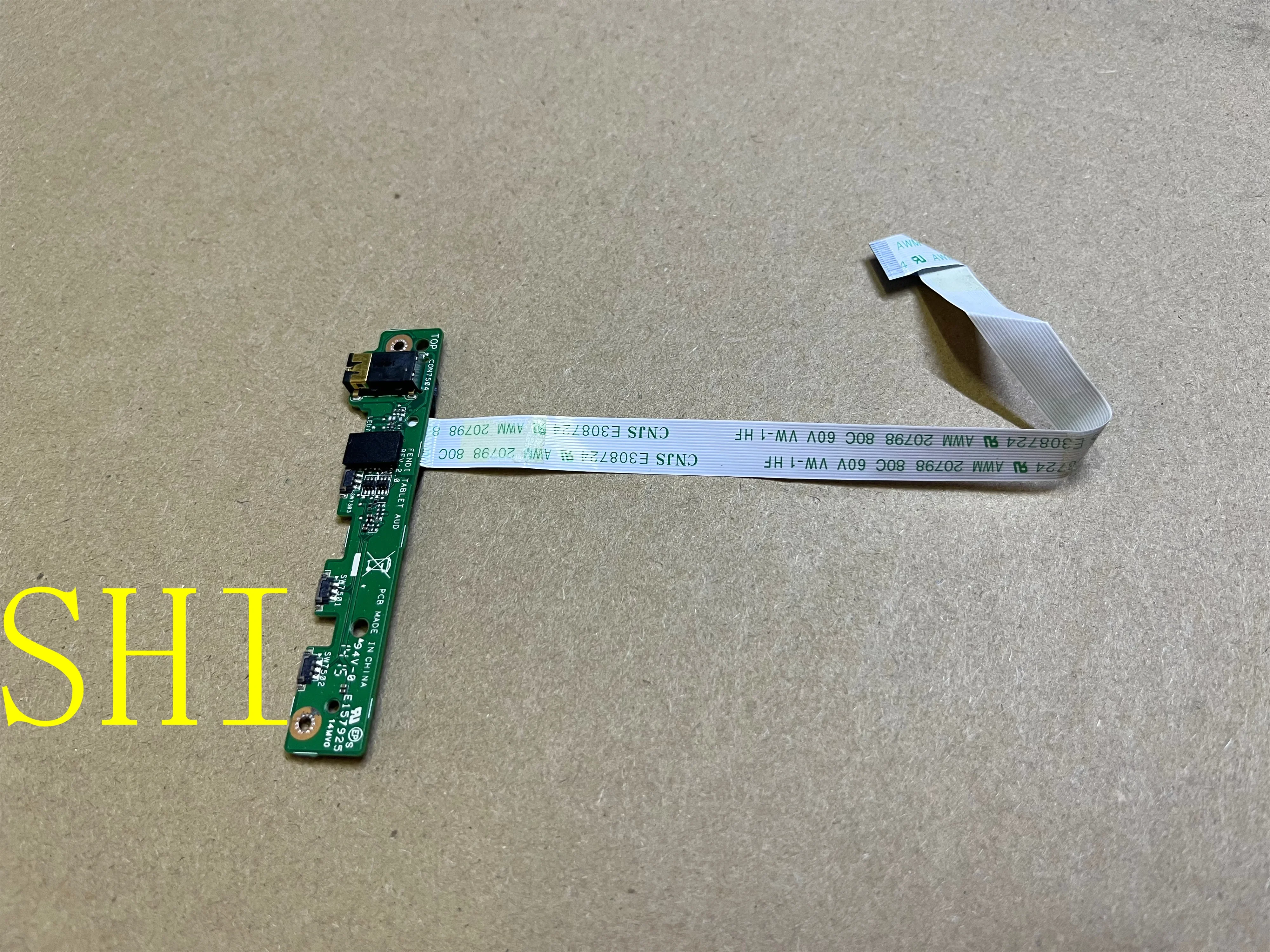 Sw5-011 используется оригинал для Acer Aspire Switch 10 аудиоплата кнопка питания FENDI планшет