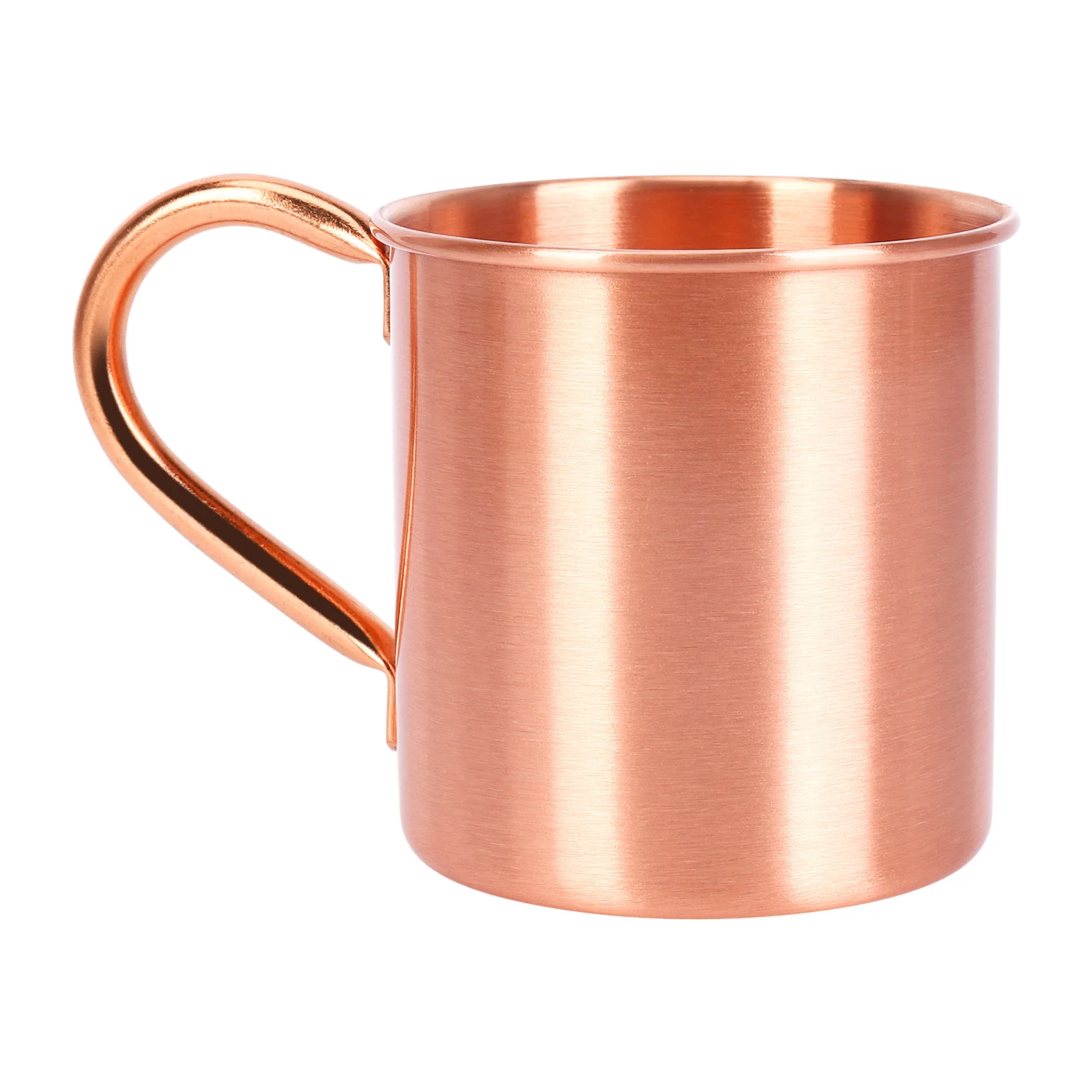 

Pure Copper Moscow Mule Mug Solid Smooth Without Inside Liner For Cocktail Coffee Beer Milk Water Cup Home Bar Drinkware Cool