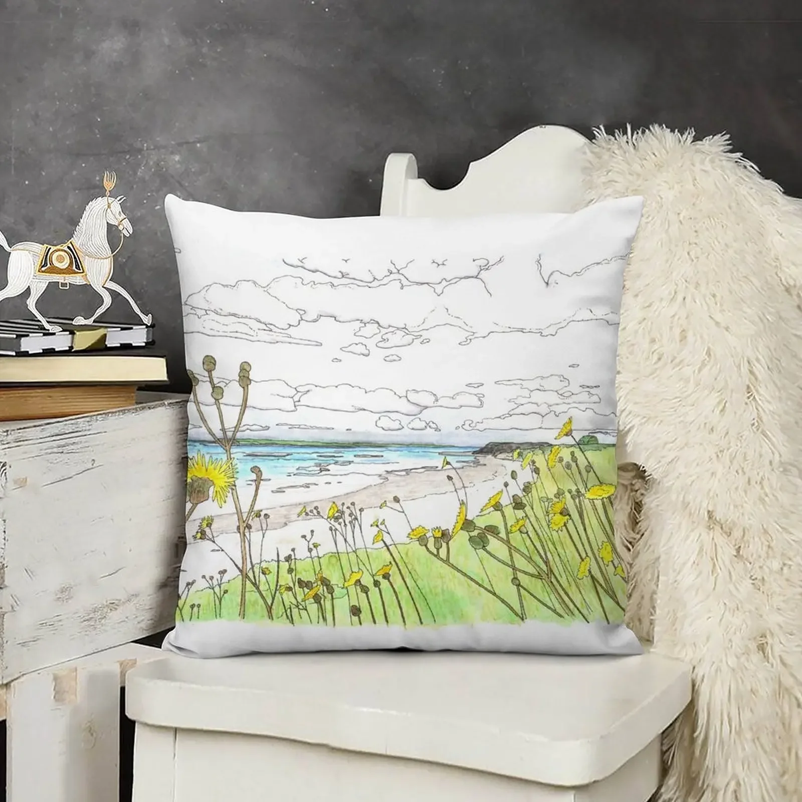 Покрытие Оркни с Лонгдом декоративная подушка декор для дома рождественские