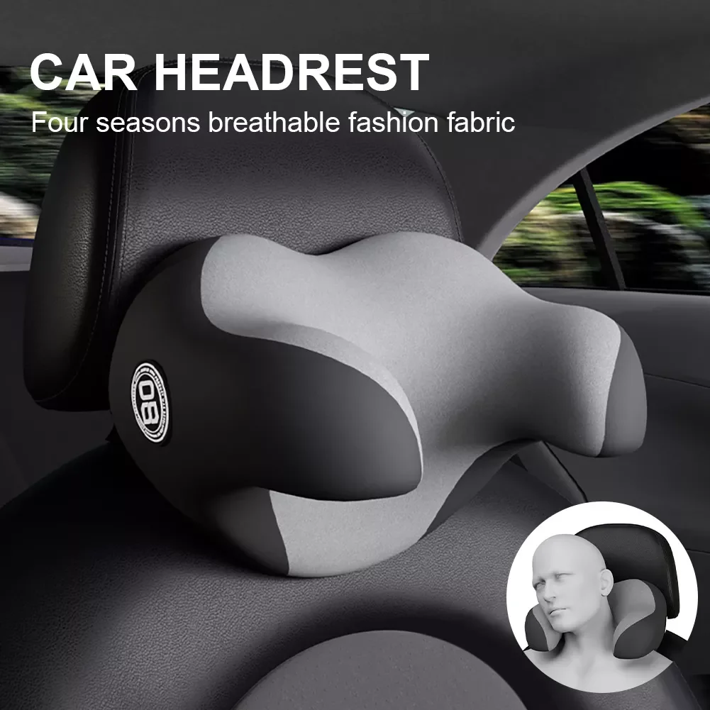 

Car Headrest Pillow Memory Foam Neck Support Pillows Head Neck Protector Ergonomic U-Shaped Pillow for Travel Rest Accessories