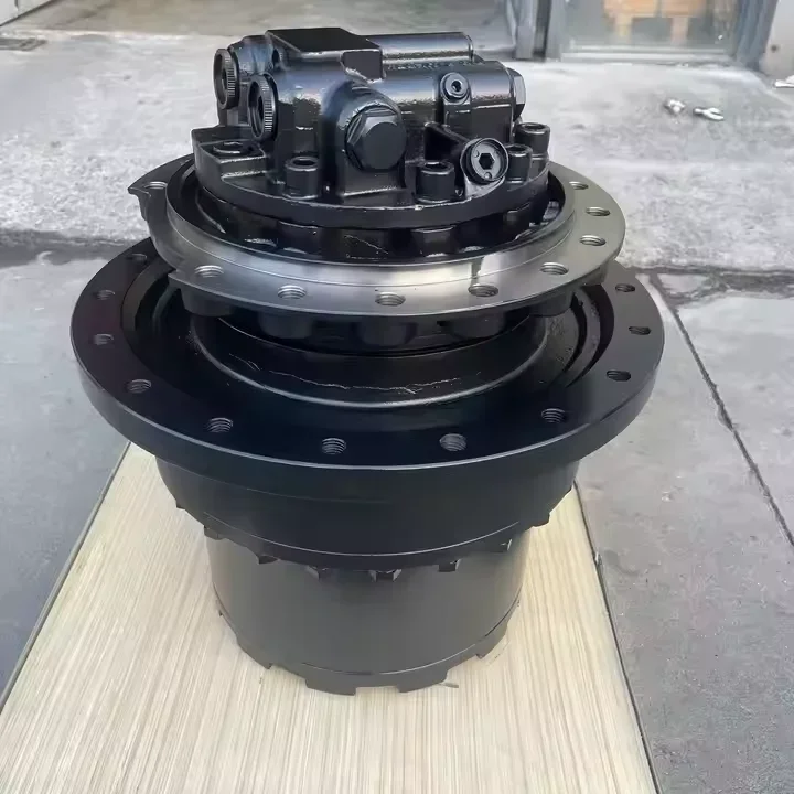 Фото Высококачественный ходовой двигатель для экскаватора Hitachi ZX210 ZX200 ZX225, гидравлический двигатель, полная серия, гидравлический ходовой двигатель в сборе №4