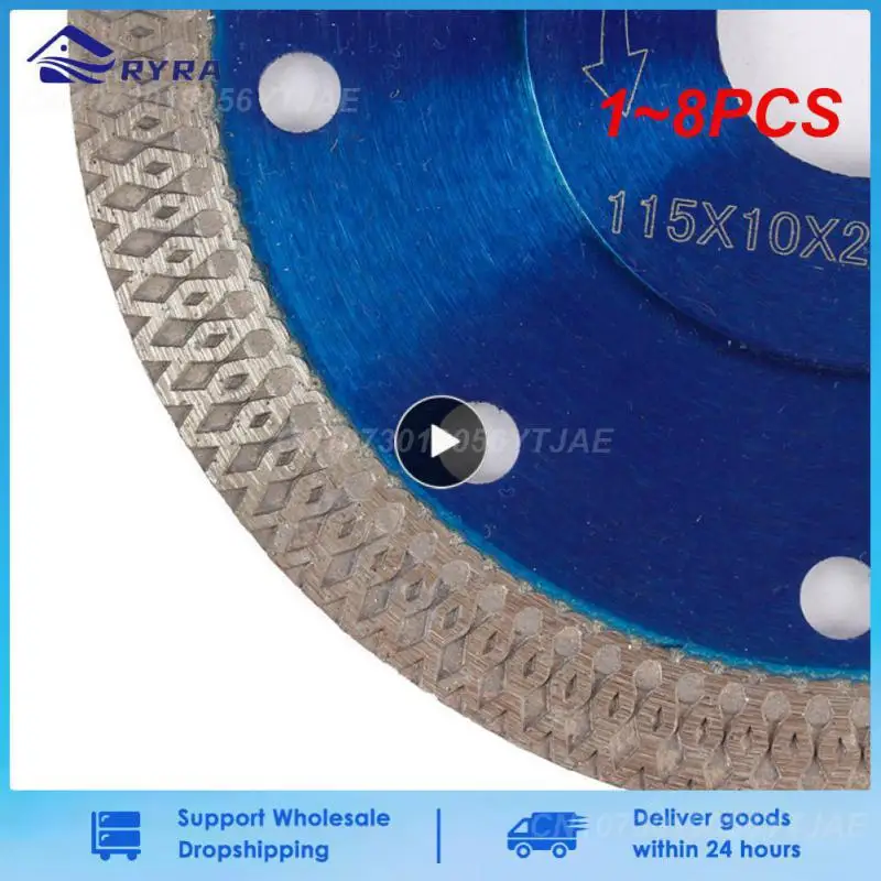 

1~8PCS Turbo Diamond Saw Blade Granite Marble Cutting Disc Porcelain Tile Ceramic Blades 3 Sizes for Angle Grinder Diamond Saw