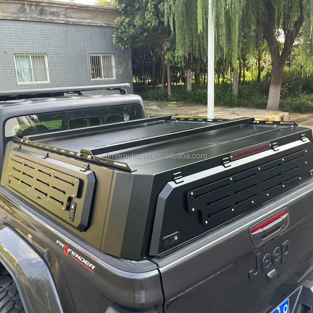 OEM пикап внедорожный грузовик задняя крышка Camper Shell 4X4 2021 Jeep Gladiator Tonneau покрывало на