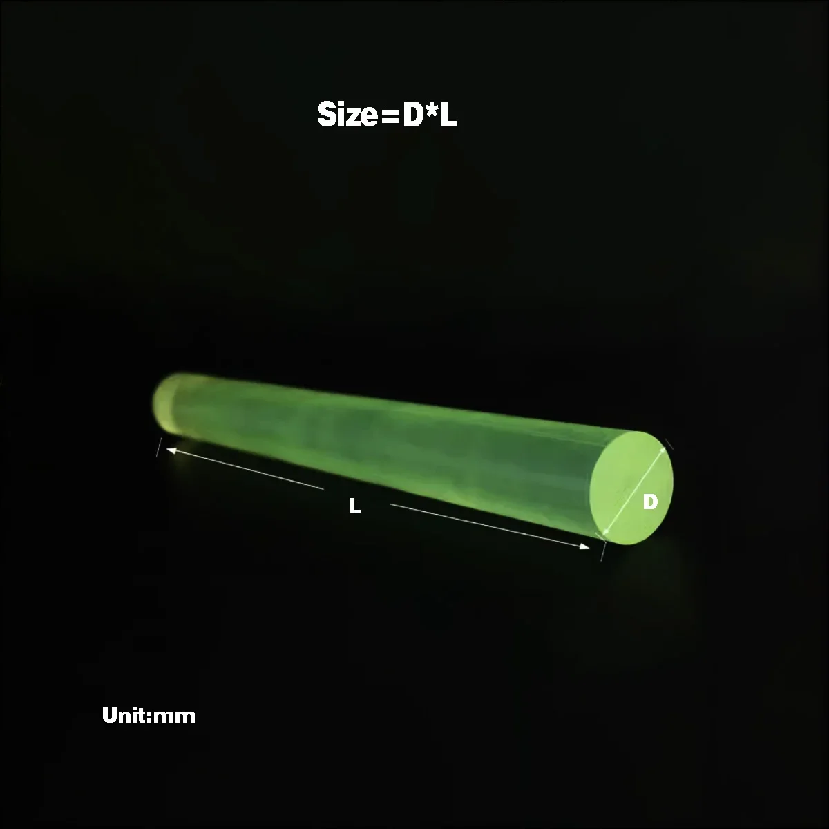 Полиуретановый стержень/твердый стержень из говяжьего сухожилия/пуклый диаметр