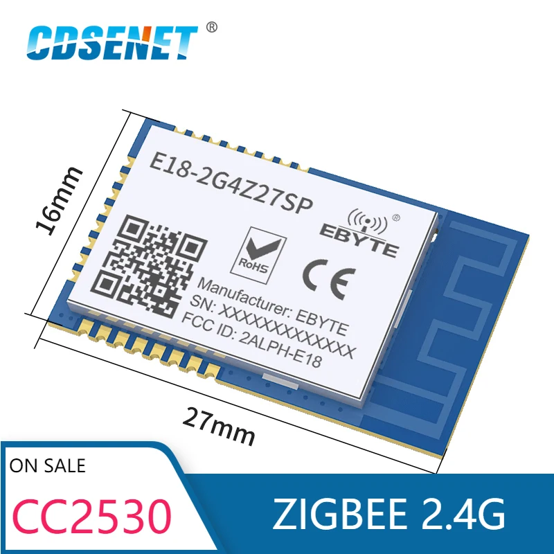 

CC2530 ZigBee модуль 2,4 ГГц специальная сеть PA LNA 800m CDSENET PCB антенна беспроводной приемопередатчик приемник для умного дома