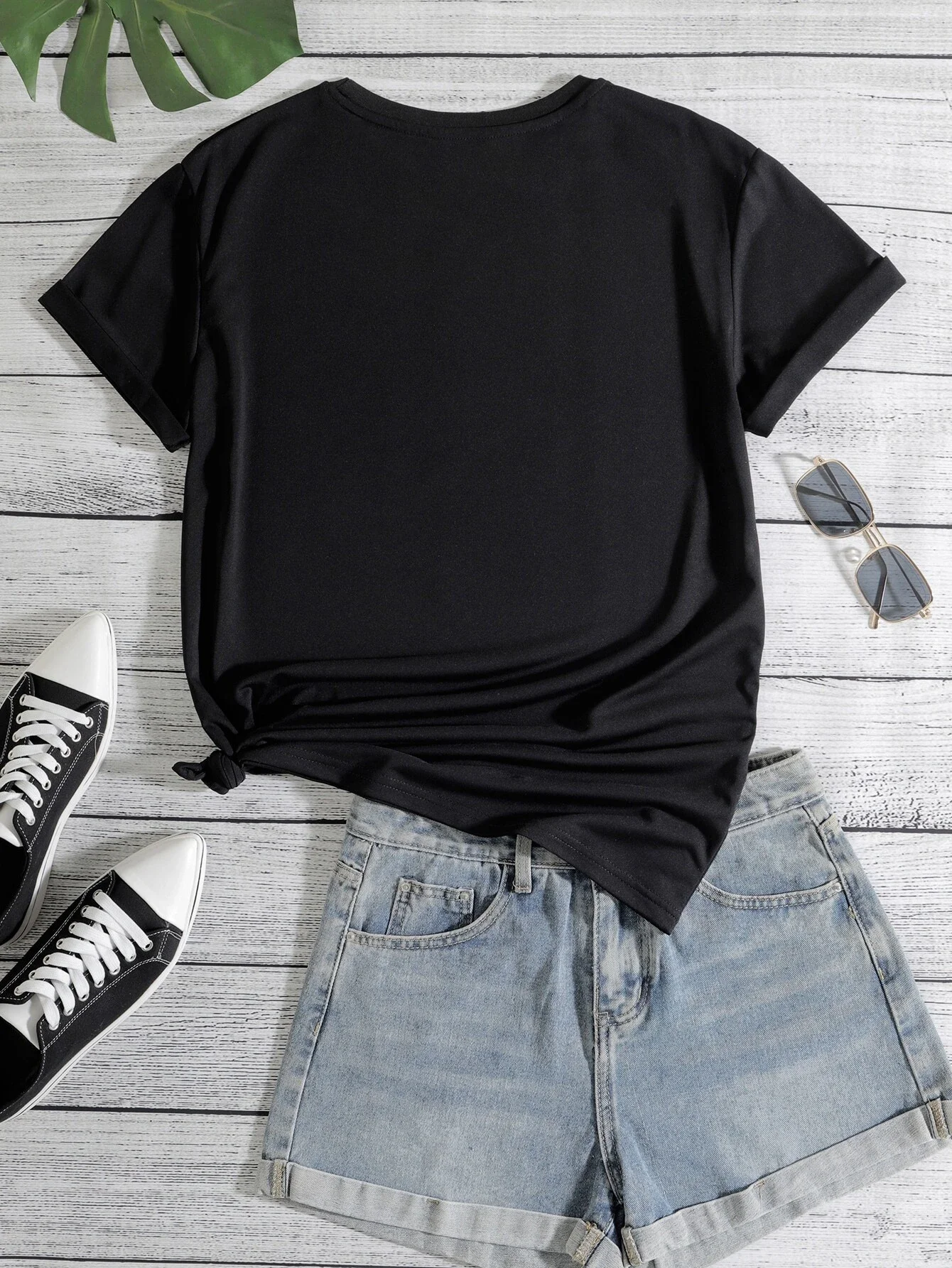 

Slogan & Expression Print Tee