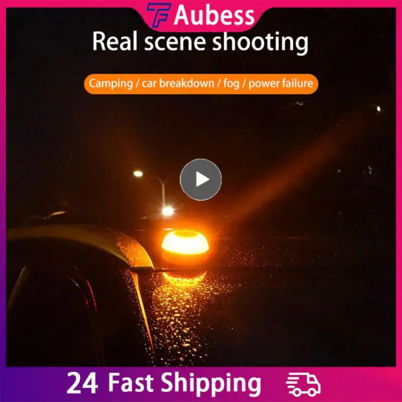 

Flash Beacon Led Flashing Warning Light Car Emergency Help Strobe Light Car Emergency Light Safety Accessory Road Accident Lamp