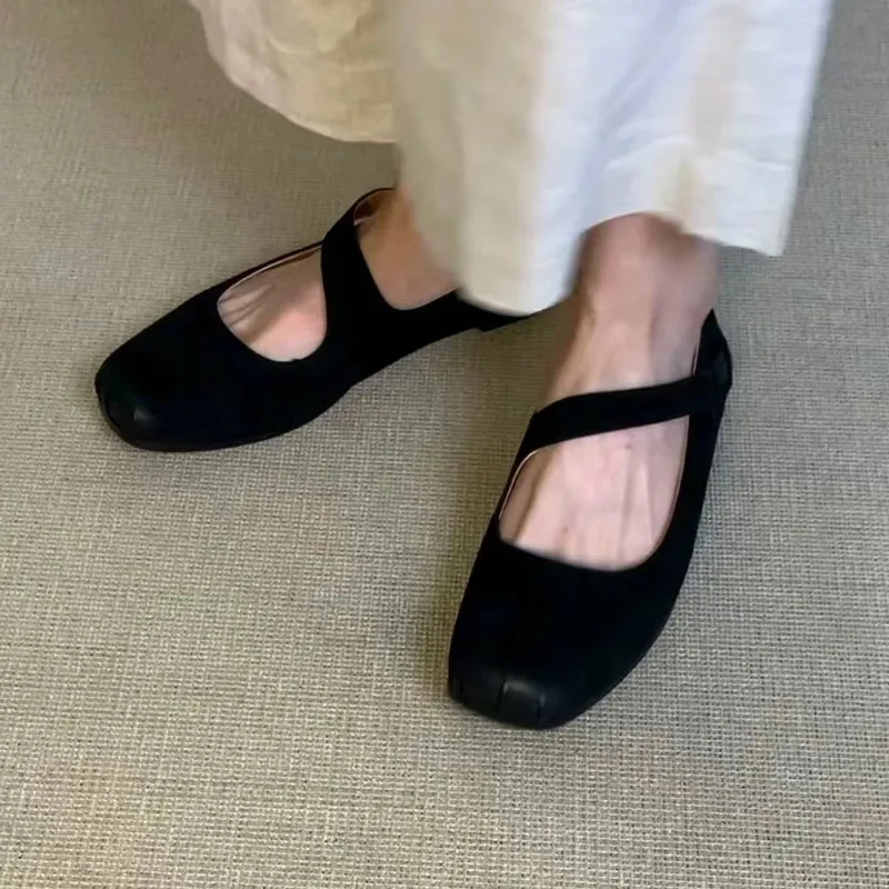 Летняя женская обувь с открытым носком 2024 модная мягкая новое платье Modis в стиле