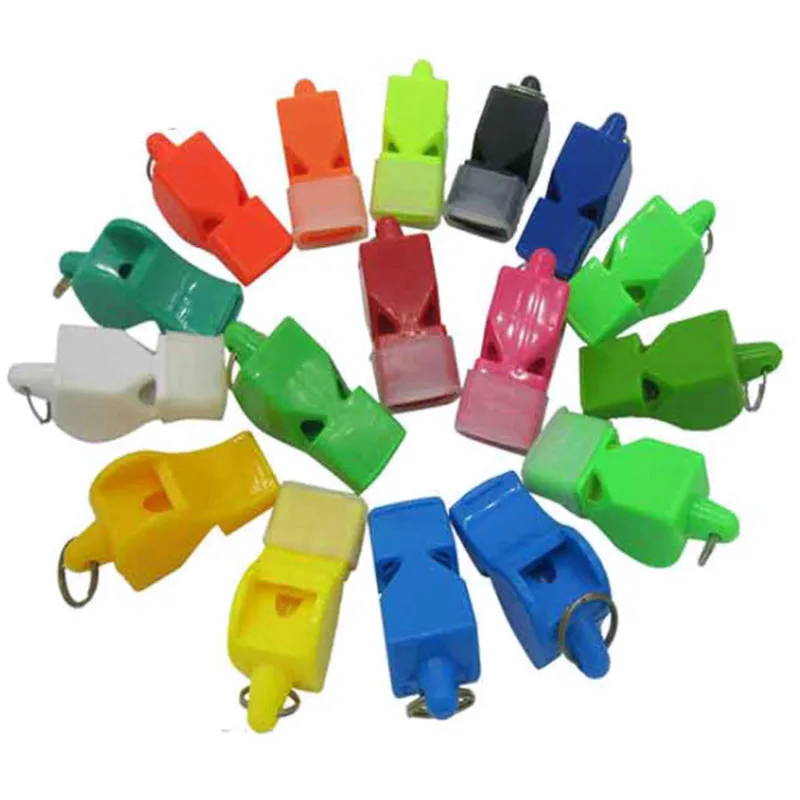 

50 Pcs Non-Nuclear Professional Referee Fox Plastic Life-Saving for Game