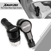 90 degree tire valve stem caps covers for yamaha xmax250 xmax 250 new motorcycle car accessories aluminum tubeless valve stems