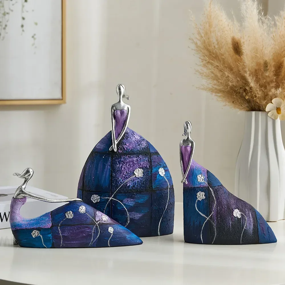 Эстетические женские фигурки домашний декор гостиная ТВ-шкаф офисный стол