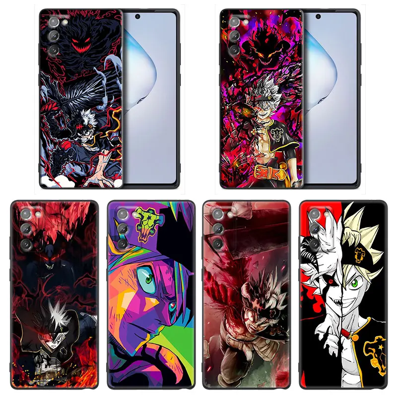

Black Clover Japan Anime Comic Phone Case For Samsung Galaxy M62 M52 M51 M33 M32 M31 M30s M23 M22 M21 M12 M11 F62 F52 F42 F41 23
