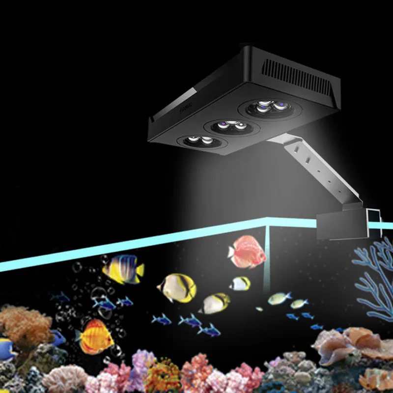 Aquarium Light Spectra Nano M029 30W Saltwater Lighting with Touch Control for Coral Reef Fish Tank