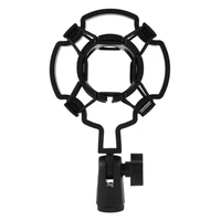 universal professional condenser microphone mic shock mount holder studio recording bracket for large diaphram mic clip