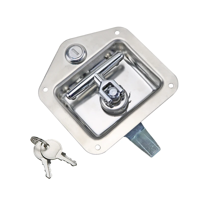 

304 Stainless Steel T Bar Handle Panel Lock Toolbox Lock Car Door Lock