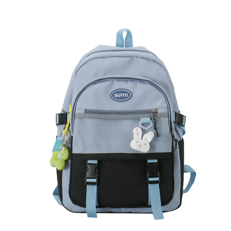 

High School Bags for Girls Teen Cute Student Middle School Backpack Women Nylon Bookbag Large Youth Bagpack Casual 2022