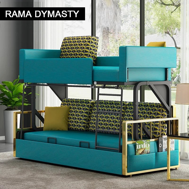 

South American high-quality multifunctional sofa bed, living room furniture, fashionable bunk bed