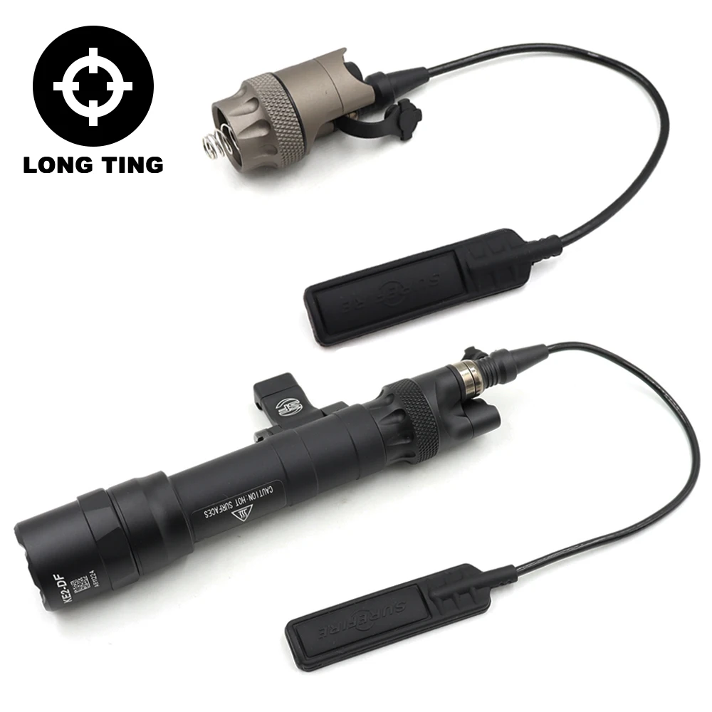 

Tactical Flashlight SOTAC Airsoft For Surefir M300 M340C M600C M600DF M640DF Hunting Light Endcap Remote Flashlight Switch