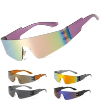 punk trendy sports goggles sunglasses women men without box designer mirror eye glasses driving travel fishing fashion eyewear
