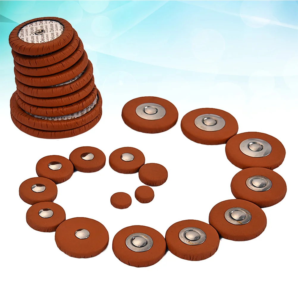 

25pcs Saxophone Pads Sax Mat Woodwind Instrument Pads for Alto Saxphone Replacement Parts Accessories Tenor