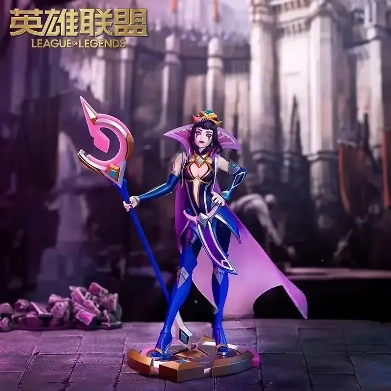 Фото Коллекционная фигурка LOL Champion Rose Trickster Fairy LeBlanc S12 Limited Edition для фанатов League of Legends, трансформируемый подарок №5