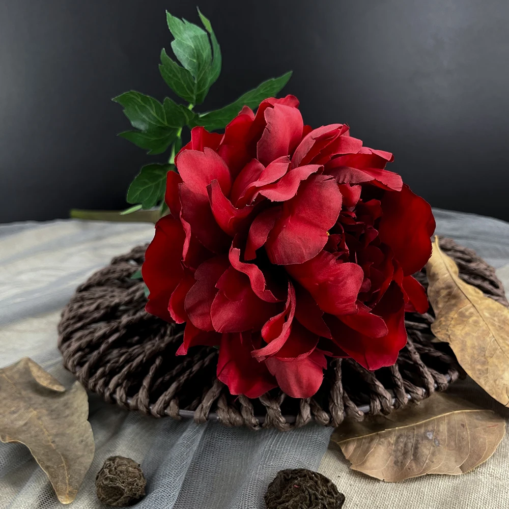 

SunMade винтажные большие белые шелковые пионы