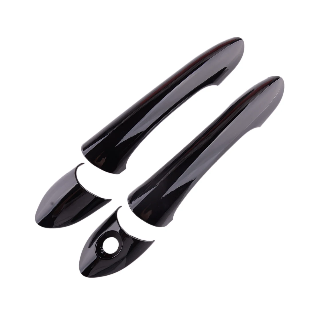 Наружная передняя задняя левая и правая дверная ручка набор накладок подходит