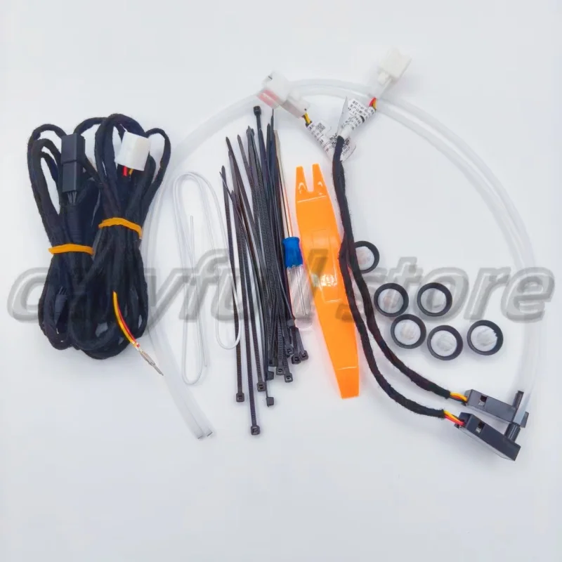 

64-цветная подсветка задней двери, окружающий свет, украшение интерьера, атмосферная лампа для Chery Tiggo 8 Pro Max 2021-2025