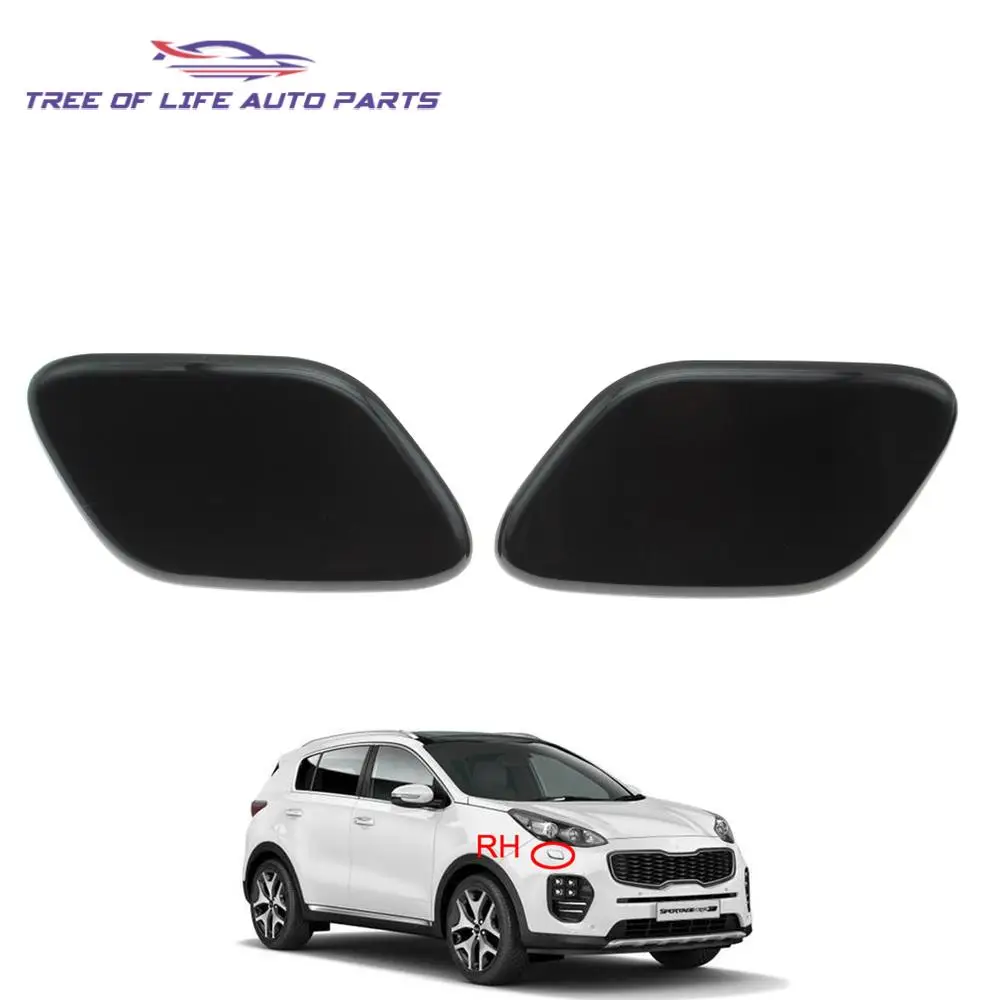 

For KIA Sportage IV KX5 2016-2019 G4NA Front Headlight Washer Nozzle Headlamp Cleaning Spray Cover Cap 98681-F1000 98682-F1000