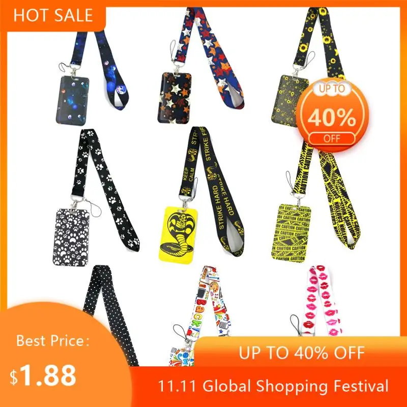 

Cartoon animation Art Cartoon Anime Fashion Lanyards Bus ID Name Work Cards Holder Accessories Decorations Kids Gifts