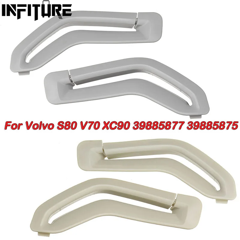 

Ретрактор переднего ремня безопасности, направляющее кольцо, селектор ремня, крышка ворот, накладка, подходит для Volvo S80 V70 XC90 39885877 39885875 39966529