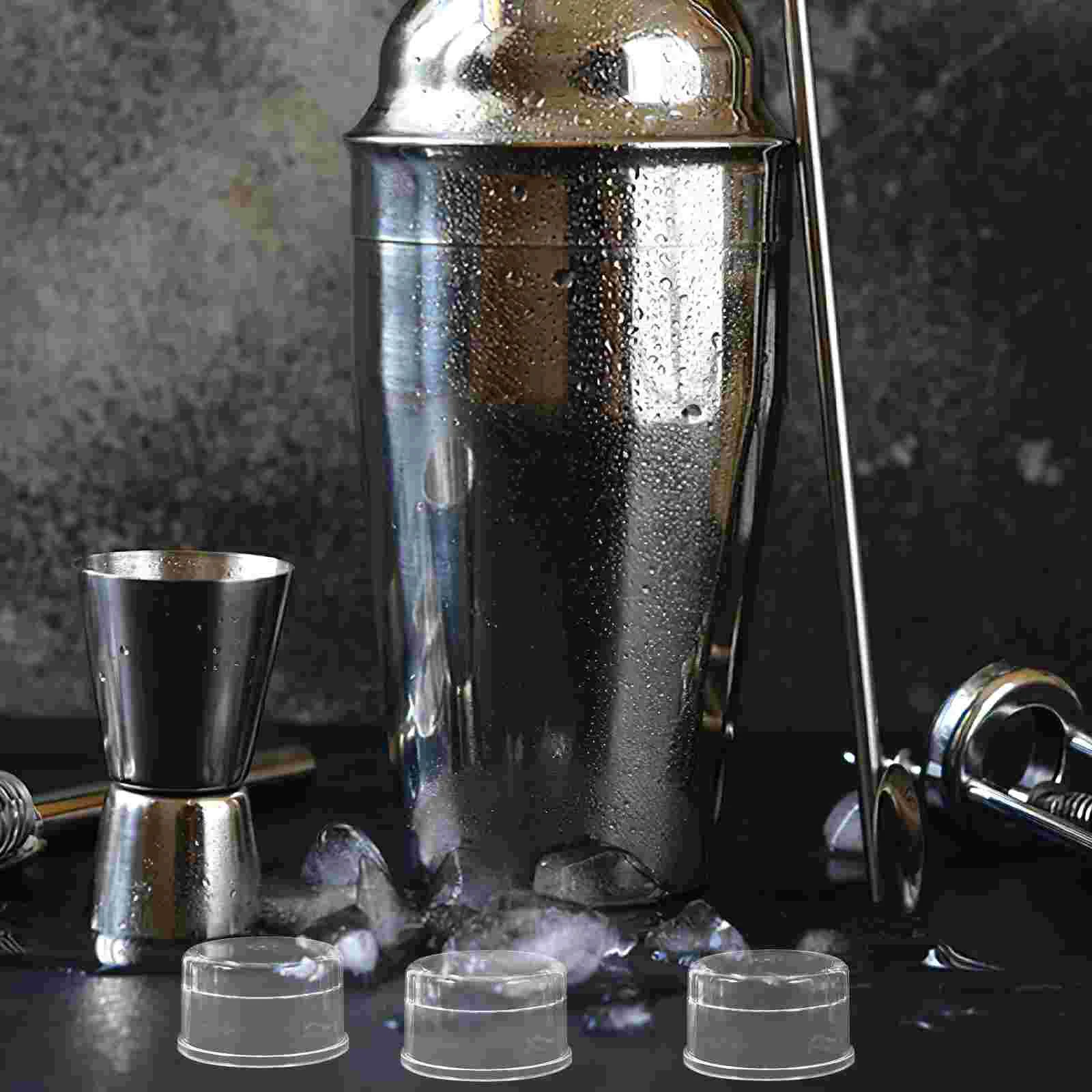 10 шт. пластиковые крышки для коктейльных стаканчиков