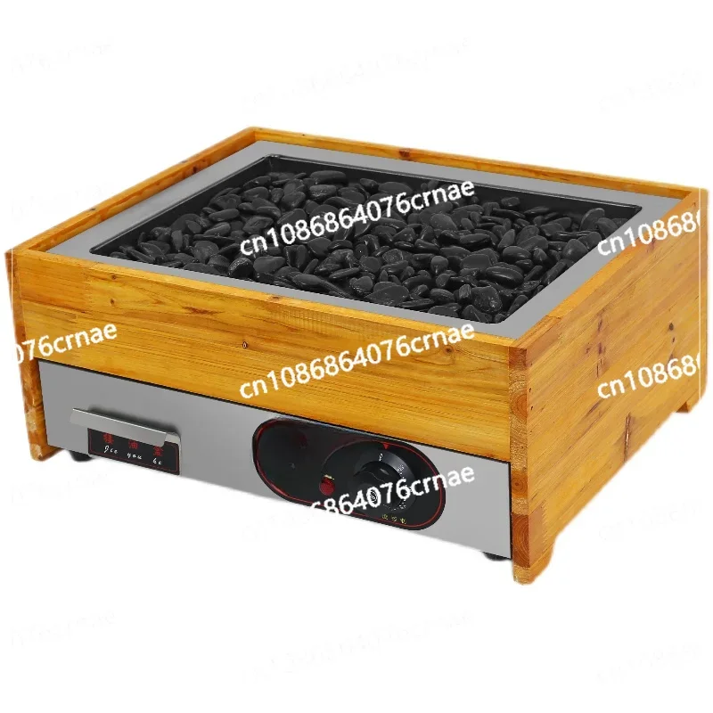 Машина для гриля каменной колбаски Коммерческий ночной рынок Газовый каменный