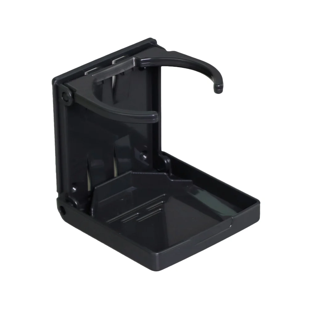 

Retractable ABS Multiple Use Car Folding Cup Holder Ashtray Bracket(Black)
