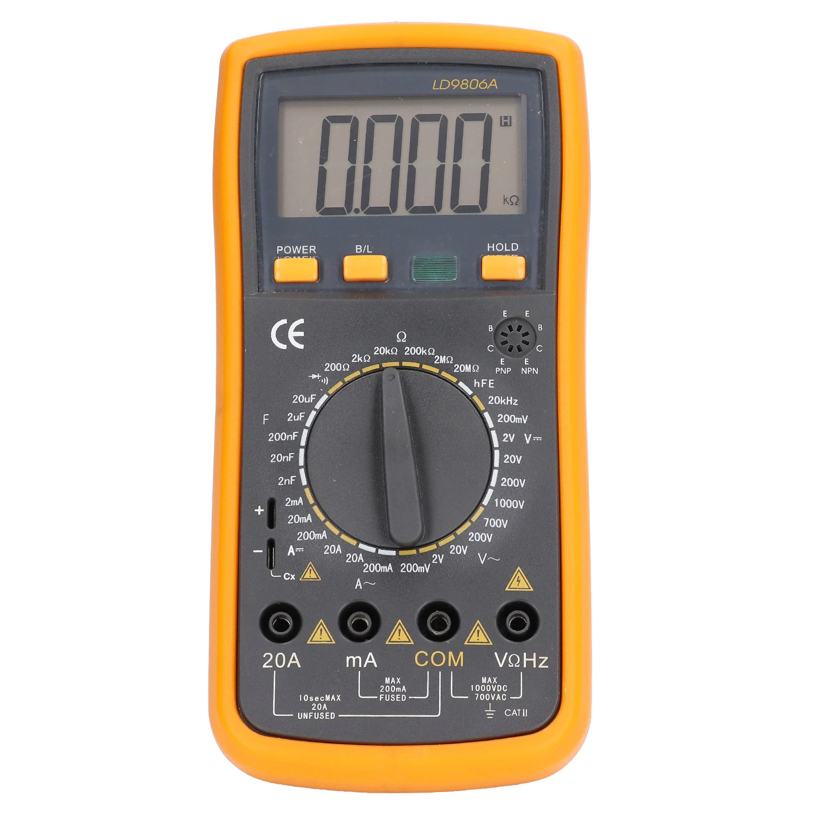 Измеритель напряжения 4 1/2 бит двойной защитный кронштейн дизайн подсветка HD