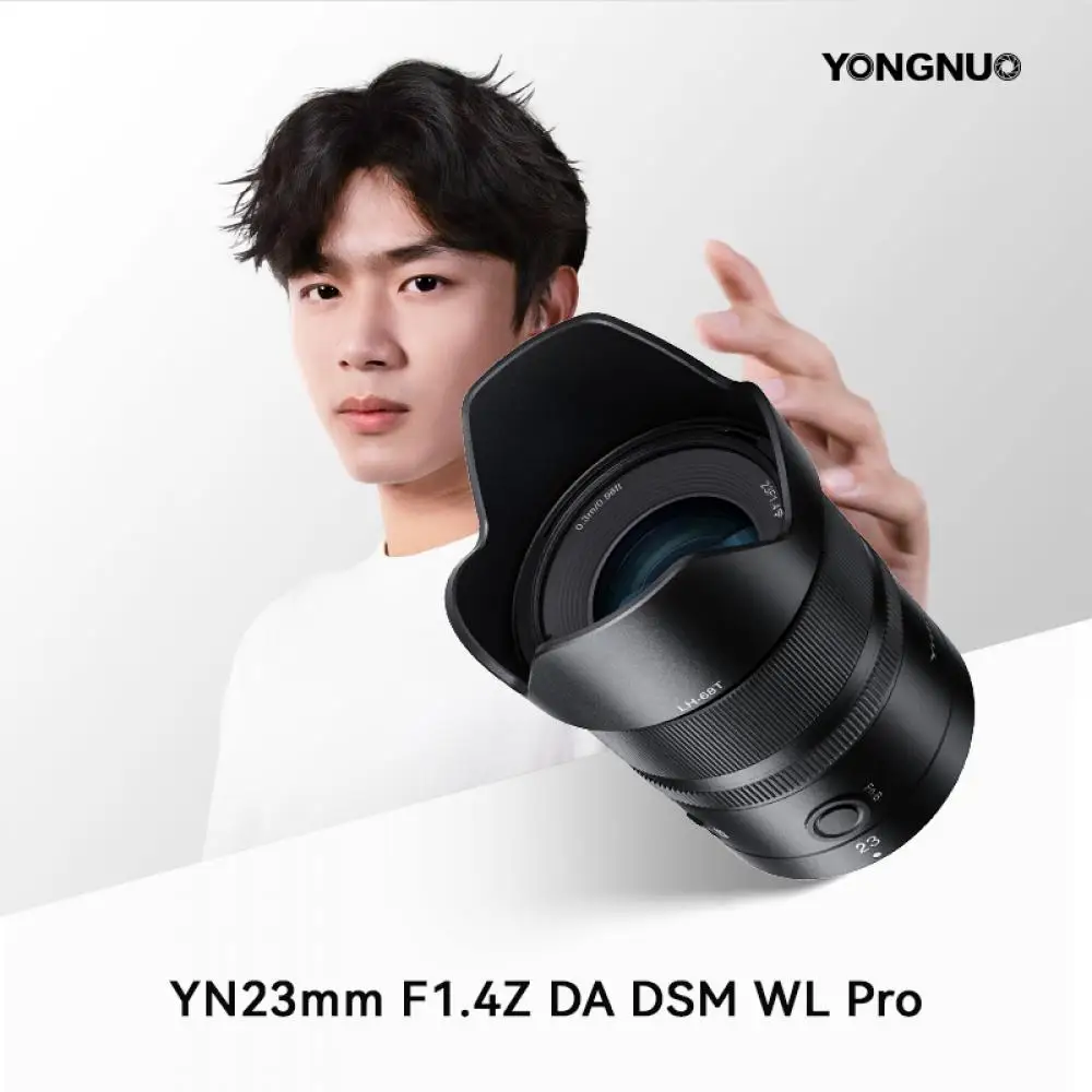 Объектив YONGNUO YN23mm F1.4Z DA DSM WL Pro для камеры с автофокусом Nikon Z-Mount беззеркальная