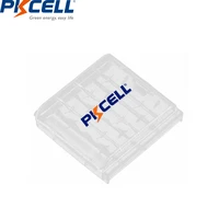 pkcell holder case plastic portable box for aa aaa rechargeable primary battery