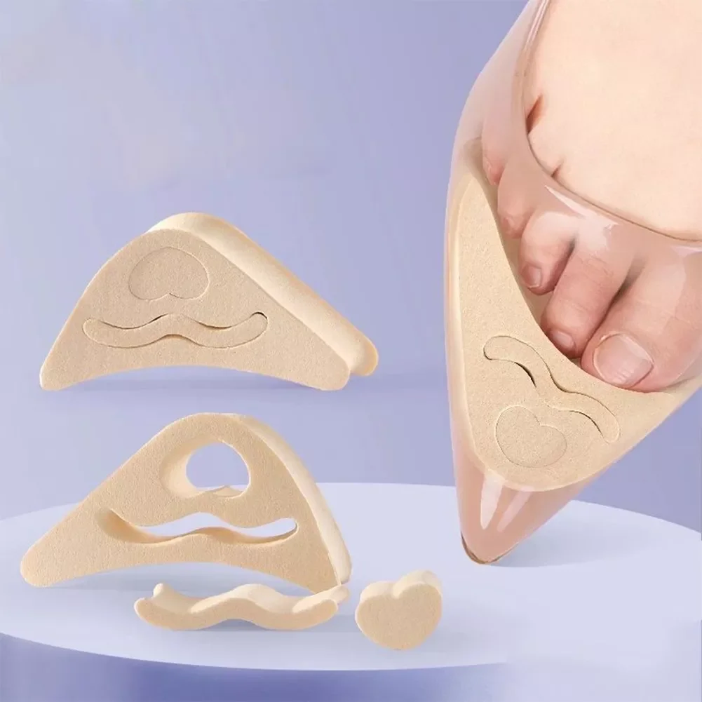 

2023NEW Inserts Insoles Toe Shoes Accessories Feet Filler Insoles Toe Plug Half Sponge Shoes Cushion