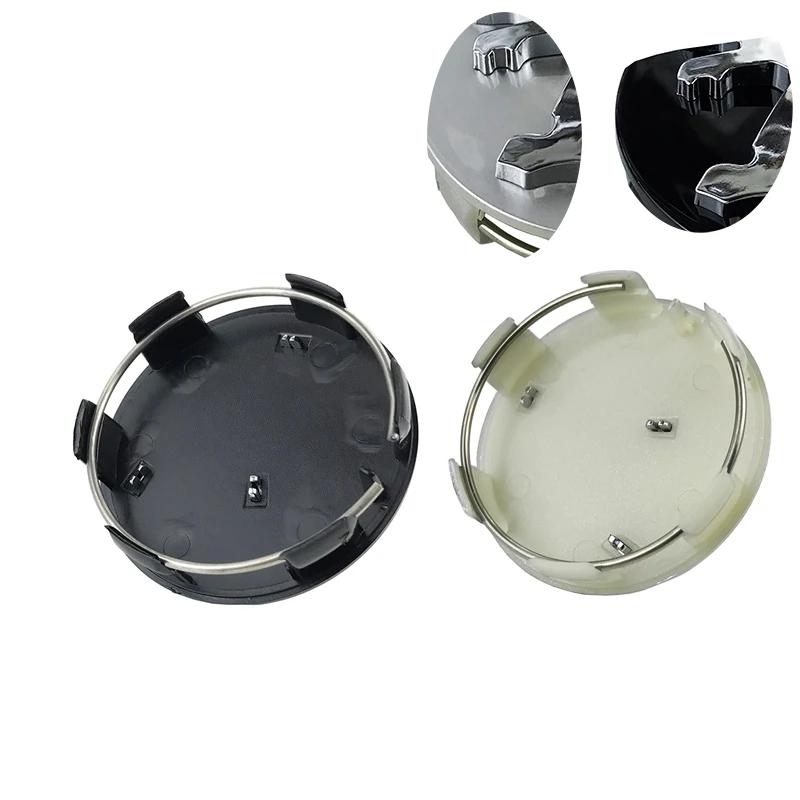 

4pcs 60mm Auto Replacement Parts Rims Cover Dust-Proof For Peugeot Car Wheel Hub Center Caps Logo Badge Emblem Accessories