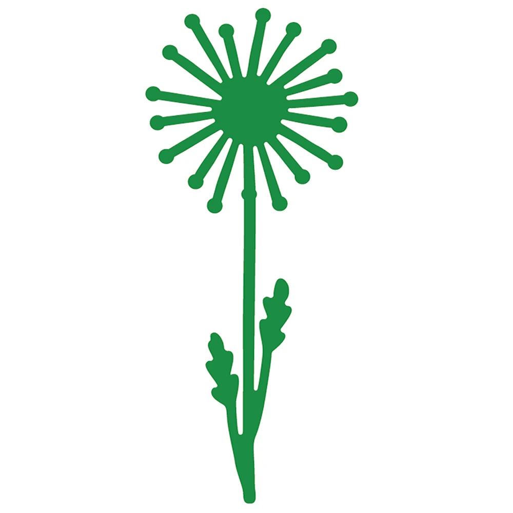 1 шт. семена одуванчика цветок металлические Вырубные штампы Скрапбукинг