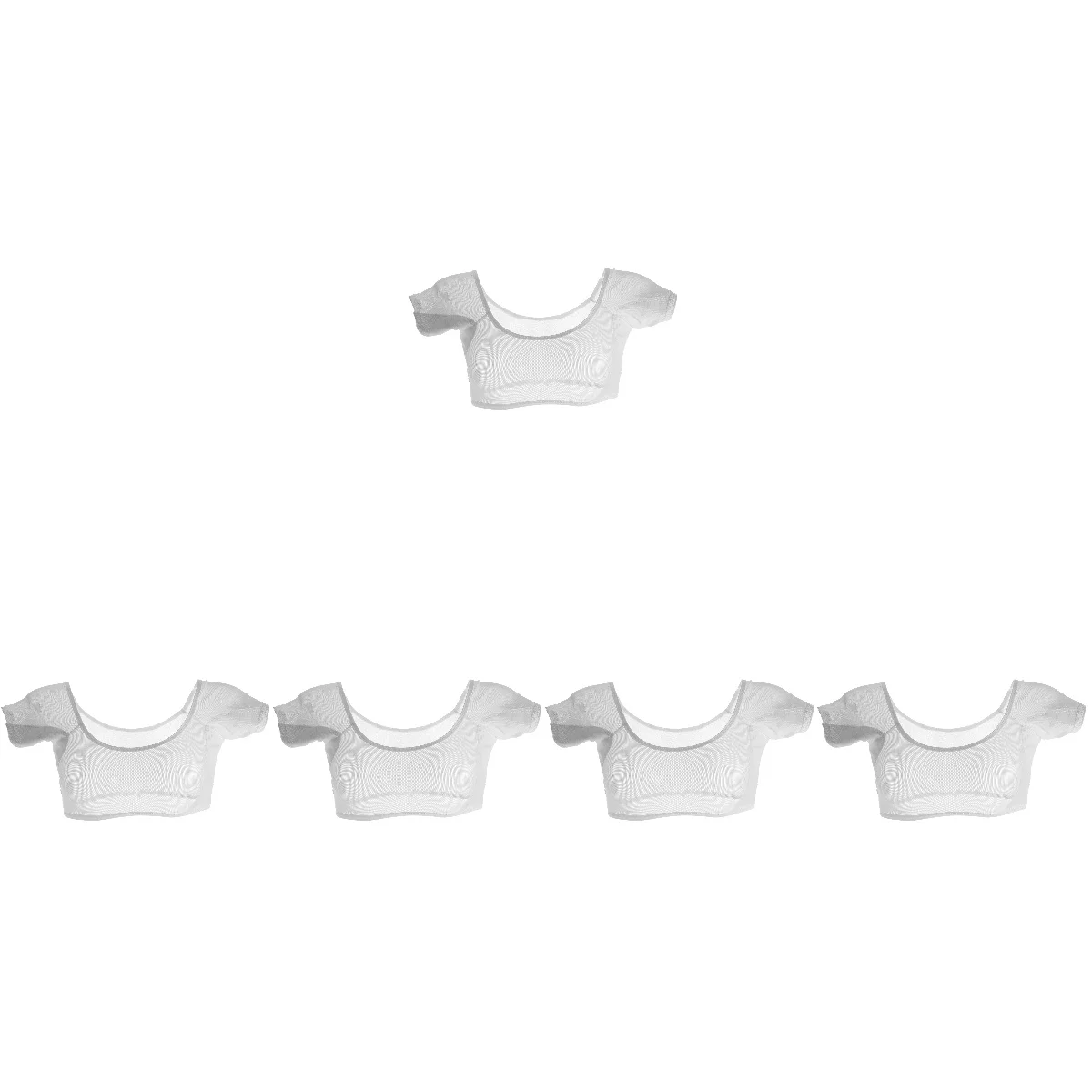

Mesh Sweatshirt Washable Vest Armpit Underarm Girls Proof Undershirt Woman Sweat-proof