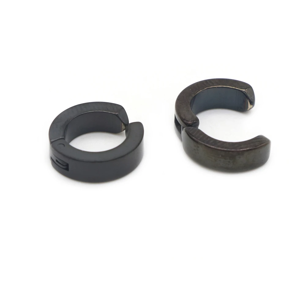 60 шт. мужские серьги-клипсы 4 Х9 мм