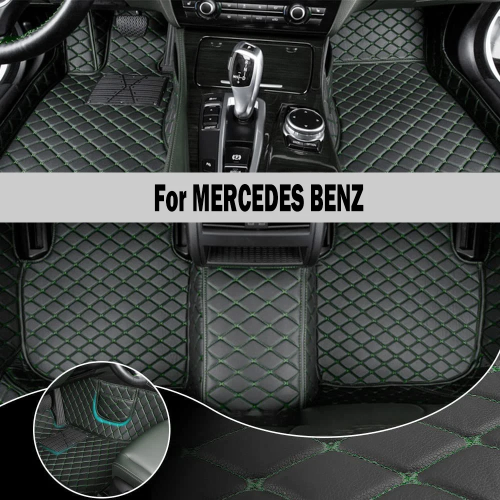 

Автомобильный напольный коврик HUTECRL для MERCEDES BENZ C AMG 2008-2013 года, Модернизированная версия, аксессуары для ног, ковры