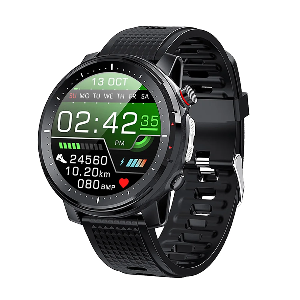 

2022 Full Touch Smart Watch Men Sports Clock IP68 Waterproof Heart Rate Monitor Smartwatch for IOS Android phone MD15
