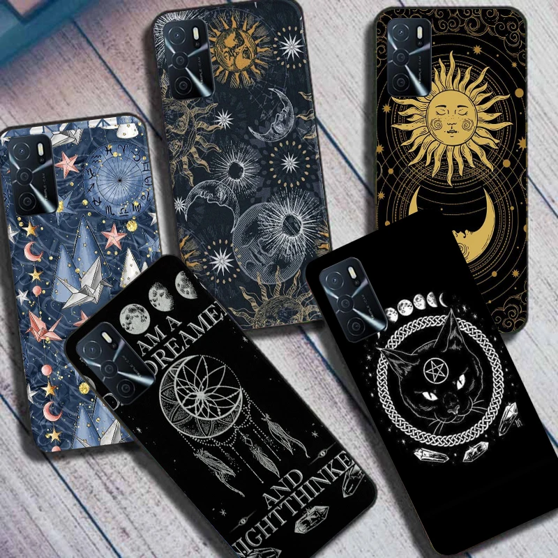 Чехол Witches Tarot для OPPO A16 CPH2269 мягкий чехол на заднюю панель телефона s OPPOA16S бампер A 16