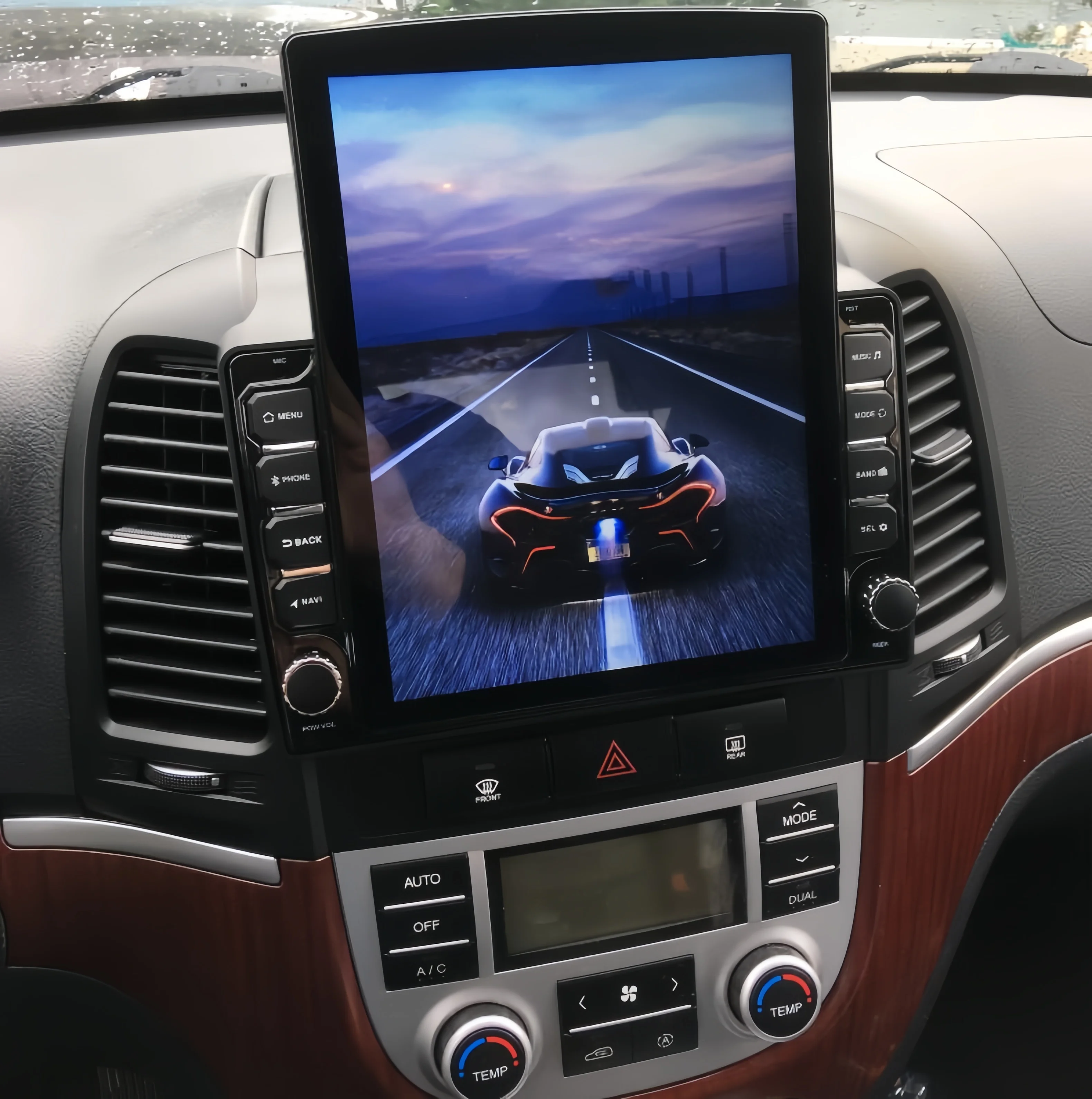 

Для Hyundai Santa Fe 2006-2012 авторадио видео музыкальная лента ПК планшет GPS Navi головное устройство 4G SIM WiFi авто Carplay развлечения