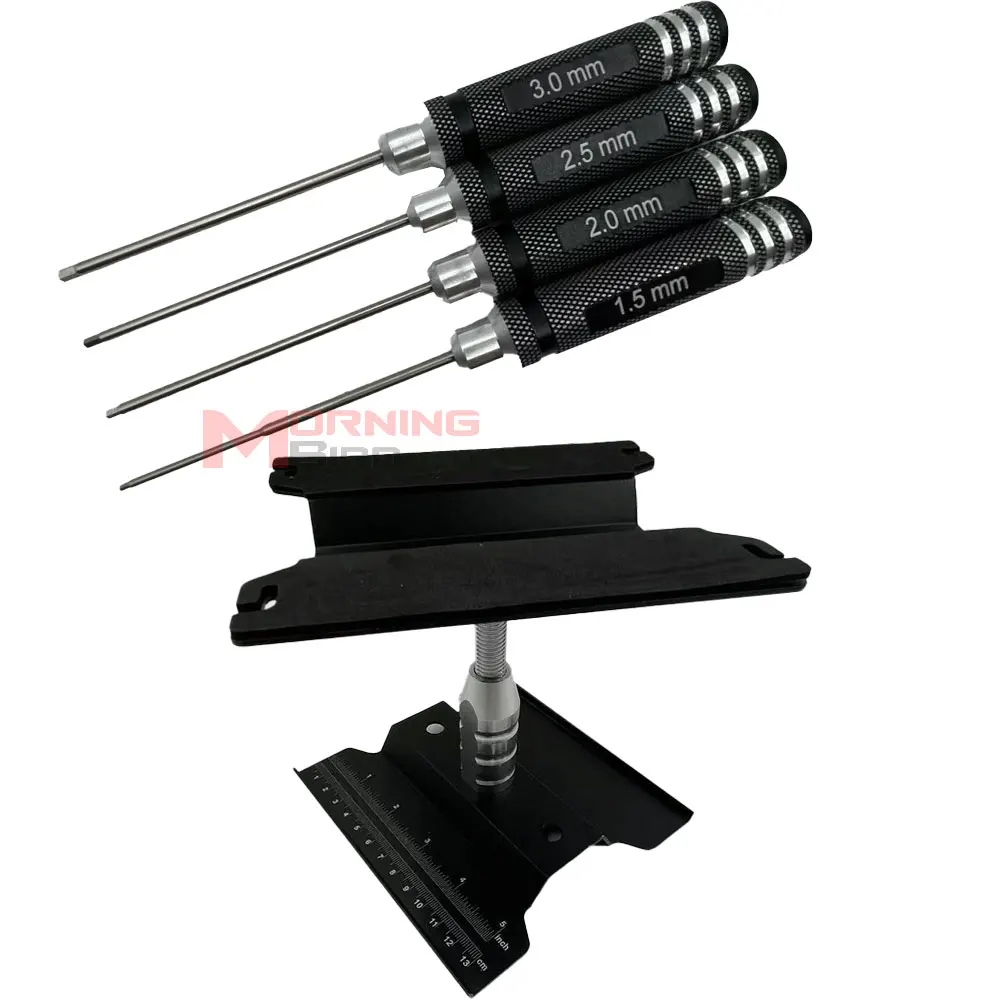 

Hexagonal Screwdriver RC Car Workstation RepairTool Assembly Platform 360 Degree Rotation 1/8 1/10 1/12 1/16 Remote Control Car