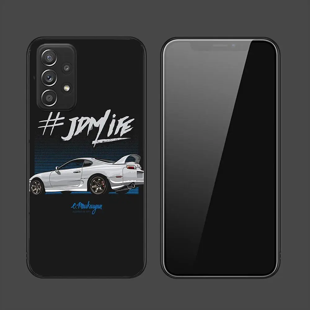 Japan JDM Nissan Sports Car New Phone Case For Samsung Galaxy A13 A52 A53 A73 A32 A51 A22 A12 A20e A50 A21 A72 A70 S 4G 5G Cover