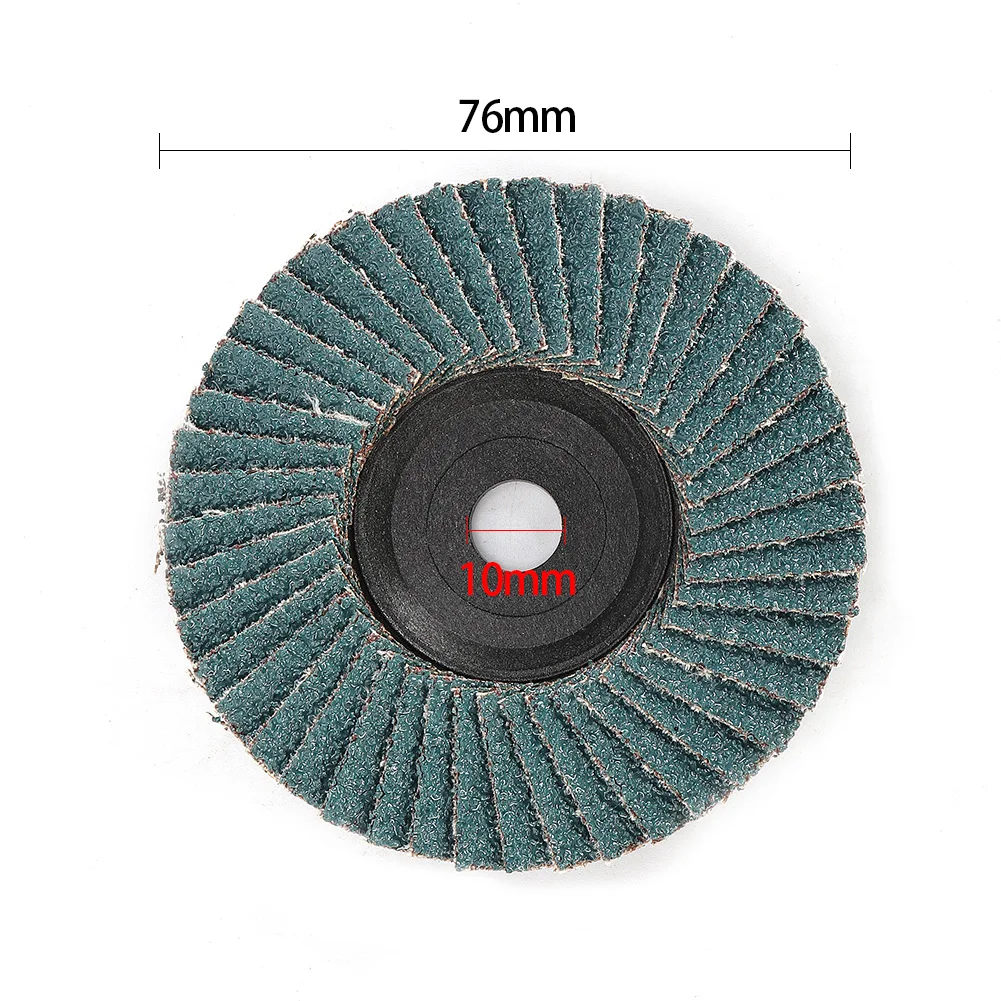 Sanding Discs Grinding Wheels Tool Psrts Repalcement 3 Inch 75mm 8pcs Angle Grinder Parts Flap Discs Repalcement